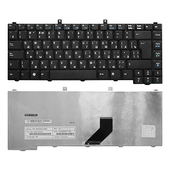 Клавиатура для ноутбука Acer Aspire 3100, 5100, 3690, 3650, черная