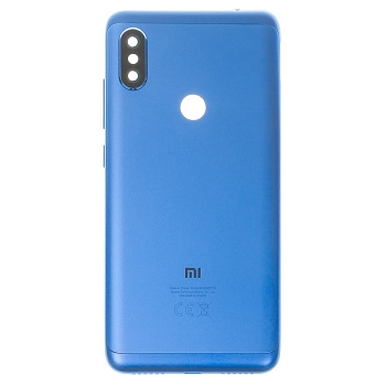 Задняя крышка Xiaomi Redmi Note 6 Pro (M1806E7TG) голубая
