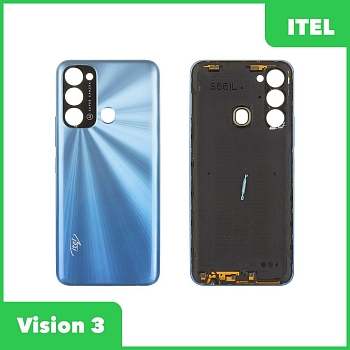 Задняя крышка для Itel Vision 3 (S661LPN) (синий)