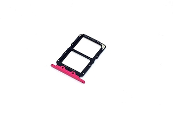 Держатель (лоток) SIM-карты для Huawei Nova 4, розовый