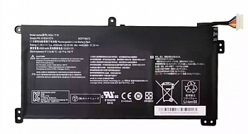 Аккумулятор (батарея) для ноутбука Hasee SIMPLO SQU-1716 916QA107H, 11.55V, 4550mAh